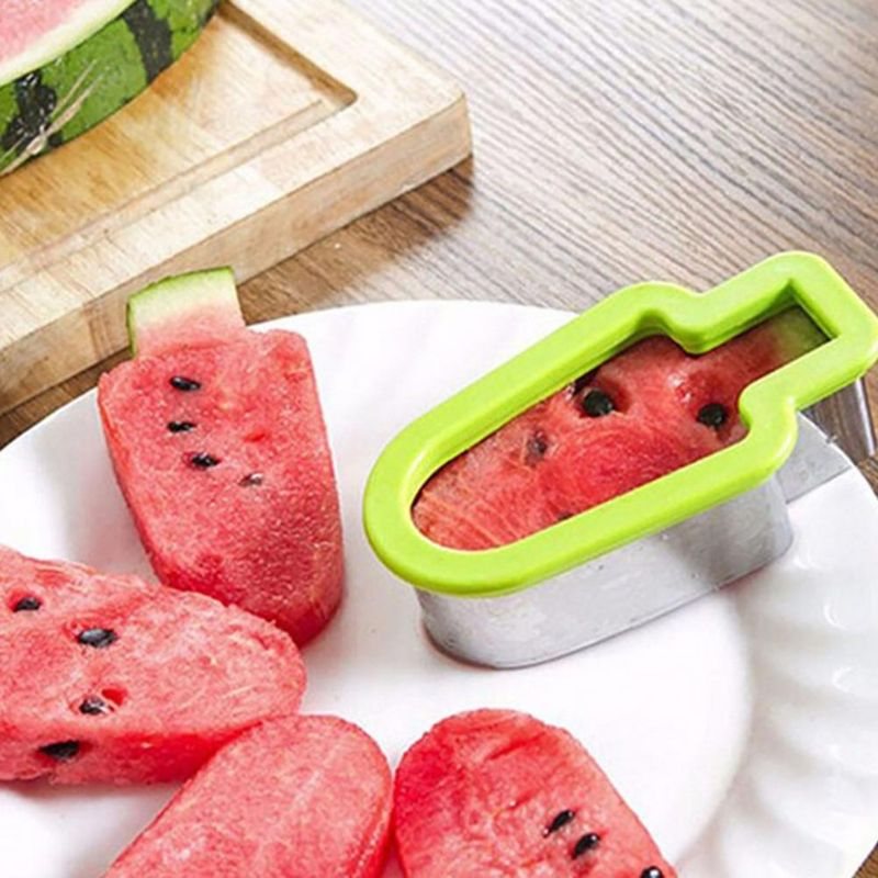 Ice Cream Shape Vattenmelon Slicer Melon Cutter Formverktyg