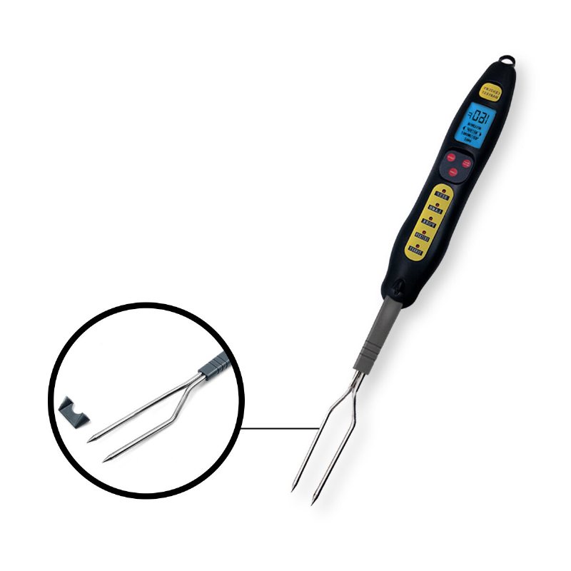 Kch-205 Digital Mattermometer Elektrisk Trådlös Kötttermometer Köksmatlagningstermometer Bbq Rostfri Gaffelsond