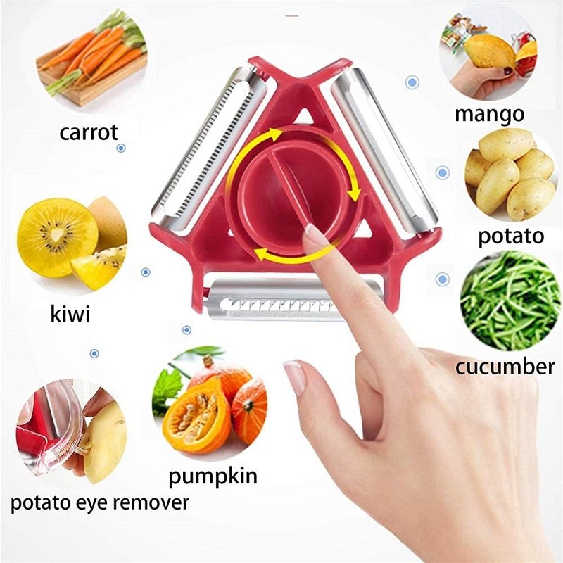 Magic Trio Peeler Set Slicer