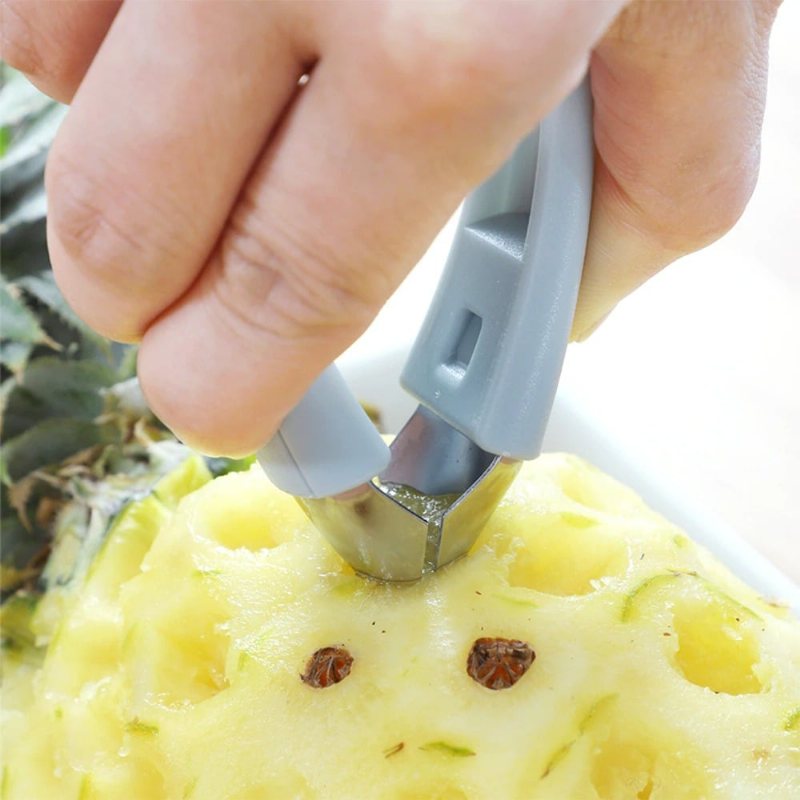 Pineapple Eye Peeler Rostfritt Stål Cutter Kökspryl