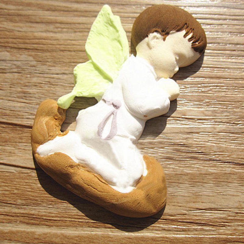 Prayed Boy Angel Silikonfondant Tårtform Tvål Chokladform