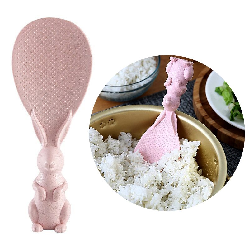 Rice Scoop Rabbit Non-stick Paddle Spoon Tool