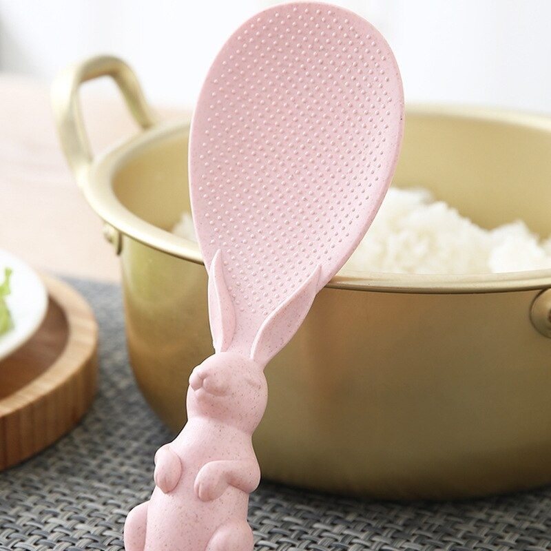 Rice Scoop Rabbit Non-stick Paddle Spoon Tool