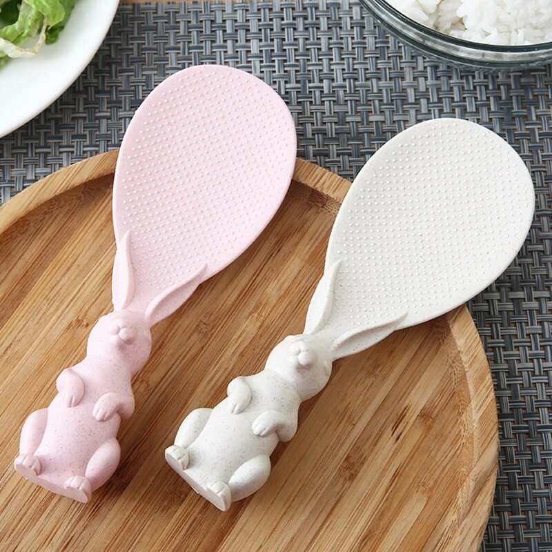 Rice Scoop Rabbit Non-stick Paddle Spoon Tool