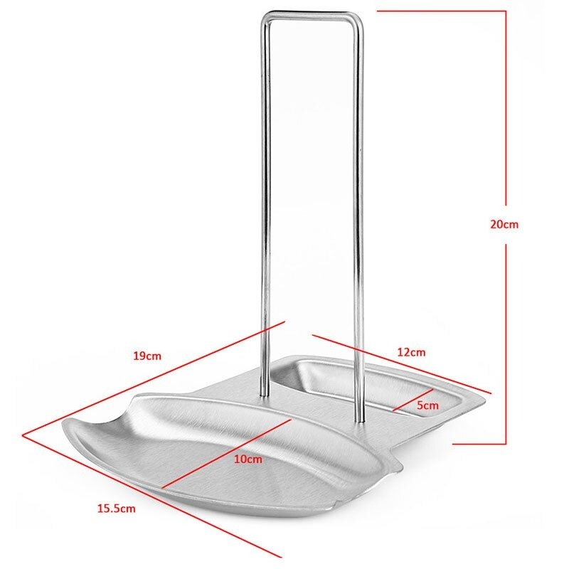 Rostfritt Stål Pan Pot Lock Rack Hyllställ Hållare