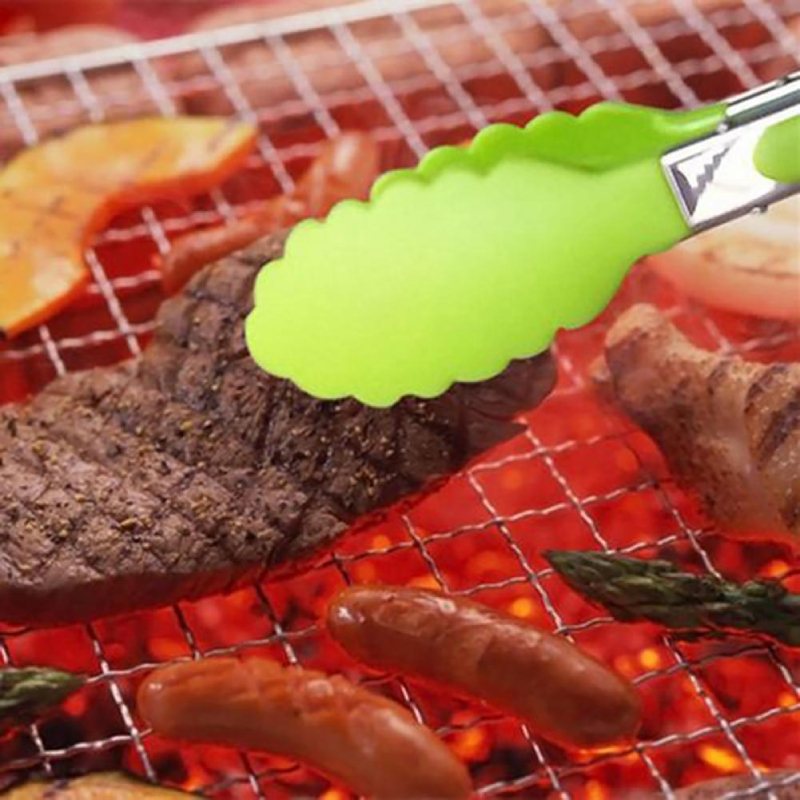 Silikon Tong Non Stick Bbq Grillverktyg