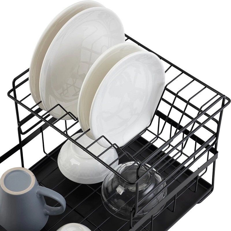 Torkställ Med Drainboard Drainer Organizer Förvaring