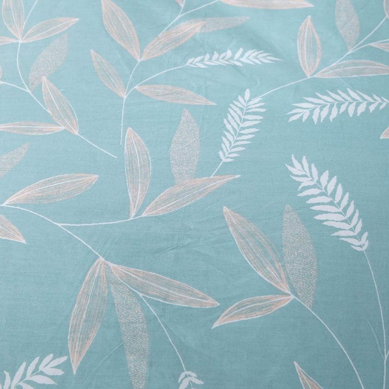 Lakanset Shabby Teal Sängkläder 100 % Bomull Hypoallergena Djupa Fickor 4-delade