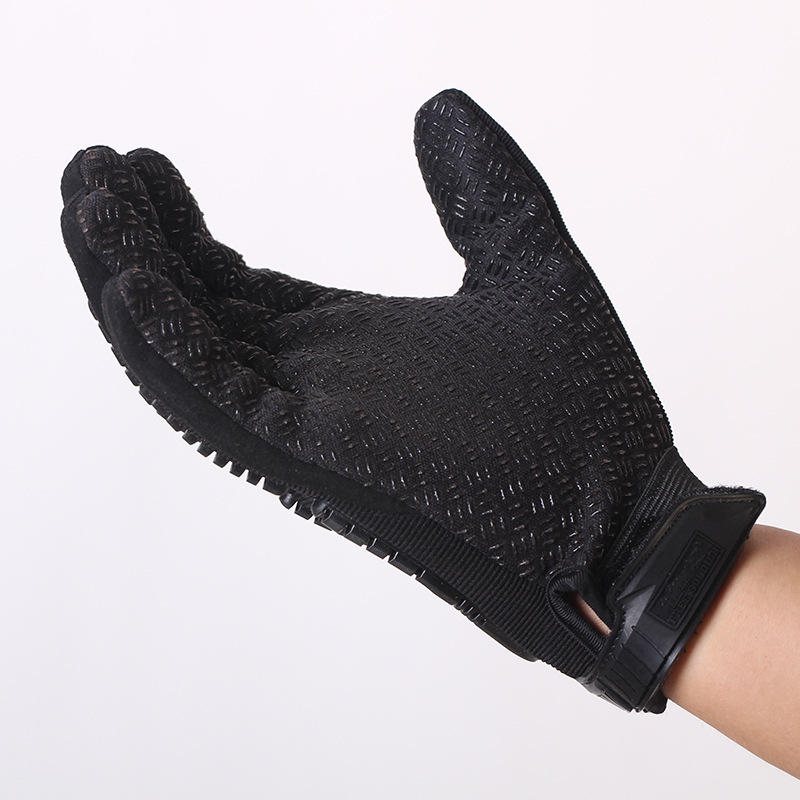 1 Par Gratis Solider Tactical Glove Ridhandskar Helfingerhalksäkra Handskar För Cykling Camping Jakt