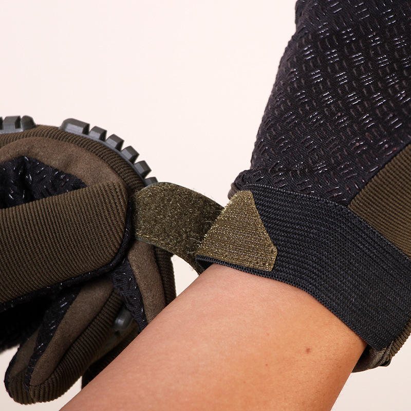 1 Par Gratis Solider Tactical Glove Ridhandskar Helfingerhalksäkra Handskar För Cykling Camping Jakt