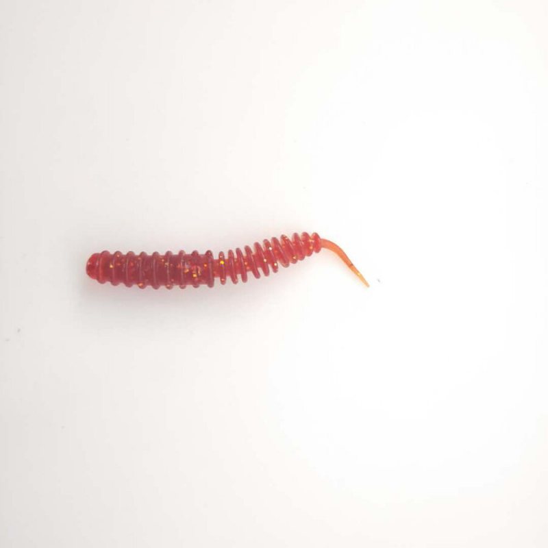 10st/set 6cm 1.4g Silikon Mjukt Fiskemaskbeten Artificiell Pesca Spiral Bass Fiskedrag