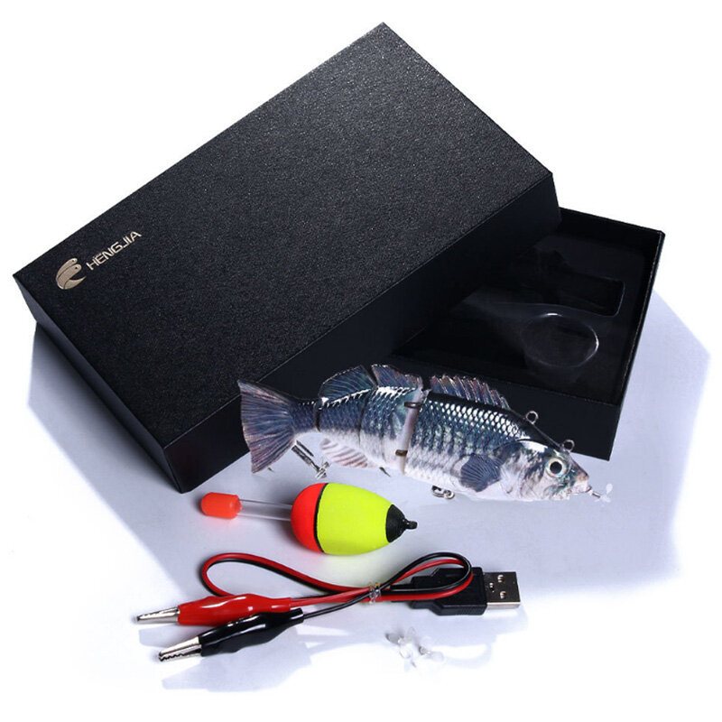 14cm 53g Fiske Elektriska Lures Usb Uppladdningsbara Multi Swimbaits Hårda Fiskeredskap