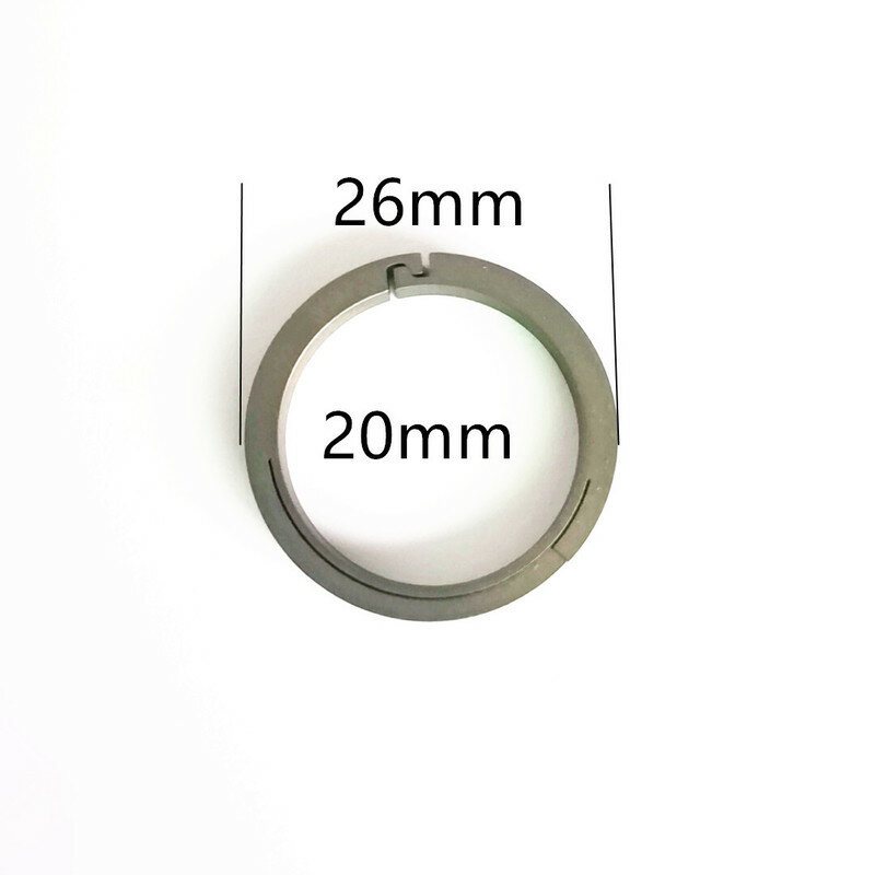 18/22/26/32 mm Diameter Titanlegering Nyckelring Hängande Spänne Edc Jakt Camping