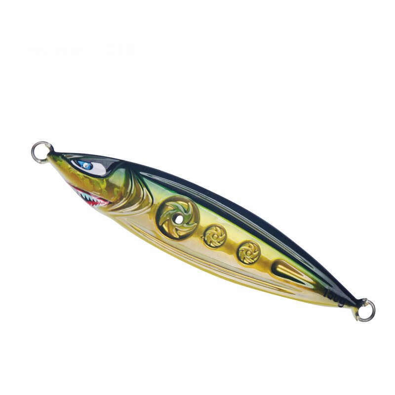 1psc Ihålig Lysande 3d-fiskedrag Popper Topwater Swim Crankbait Artificiellt Hårt Bete