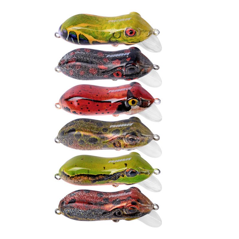 1st 4cm 9.5g Penna Popper Fiskedrag Crankbait Wobblers Plast Groda Artificiellt Bete