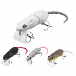 25cm 15.5g Ledad Råttfiske Lure Mus Flytande Crankbait Sea Topwater 3d Eyes Artificiella Beten