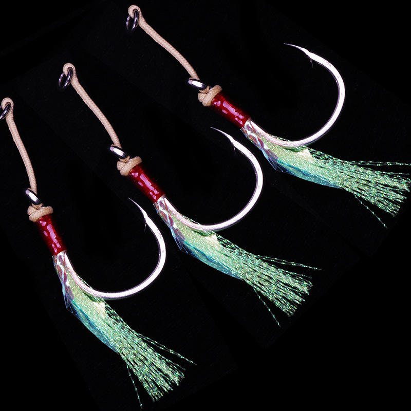 3 St Casting Torskkrok Fiskedrag Metall Crankbaits Fiskekrok