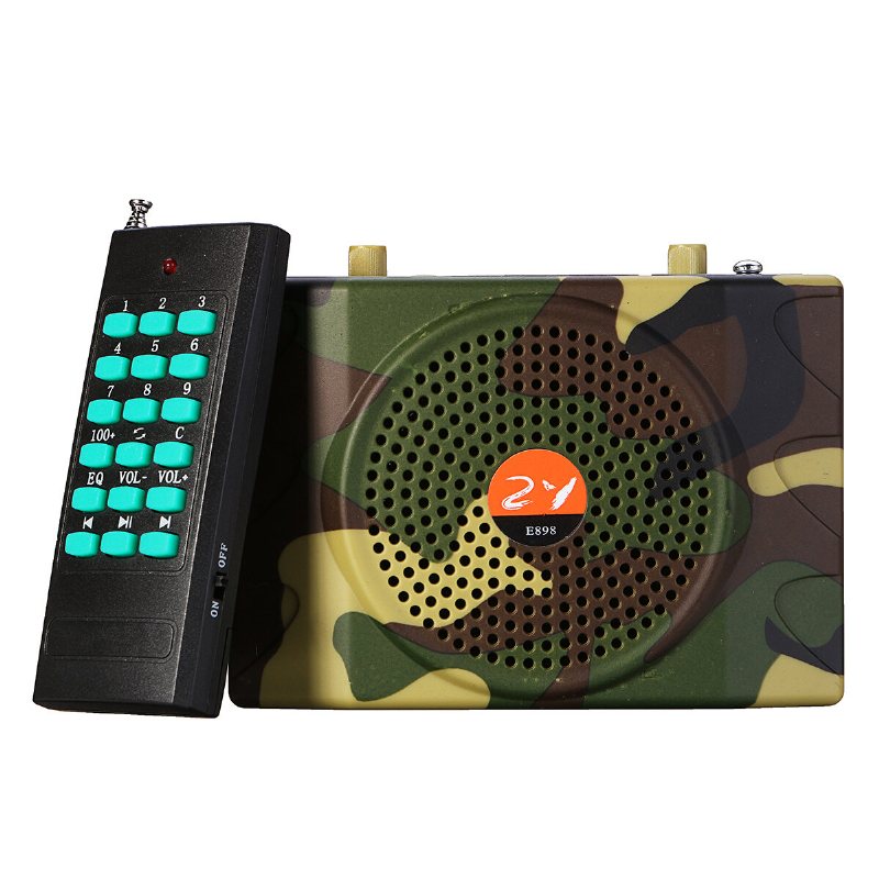 38w Fjärrkontroll Kamouflage Elektrisk Jakt Decoy Speaker Mp3 Kit Calls Electronic Bird Caller