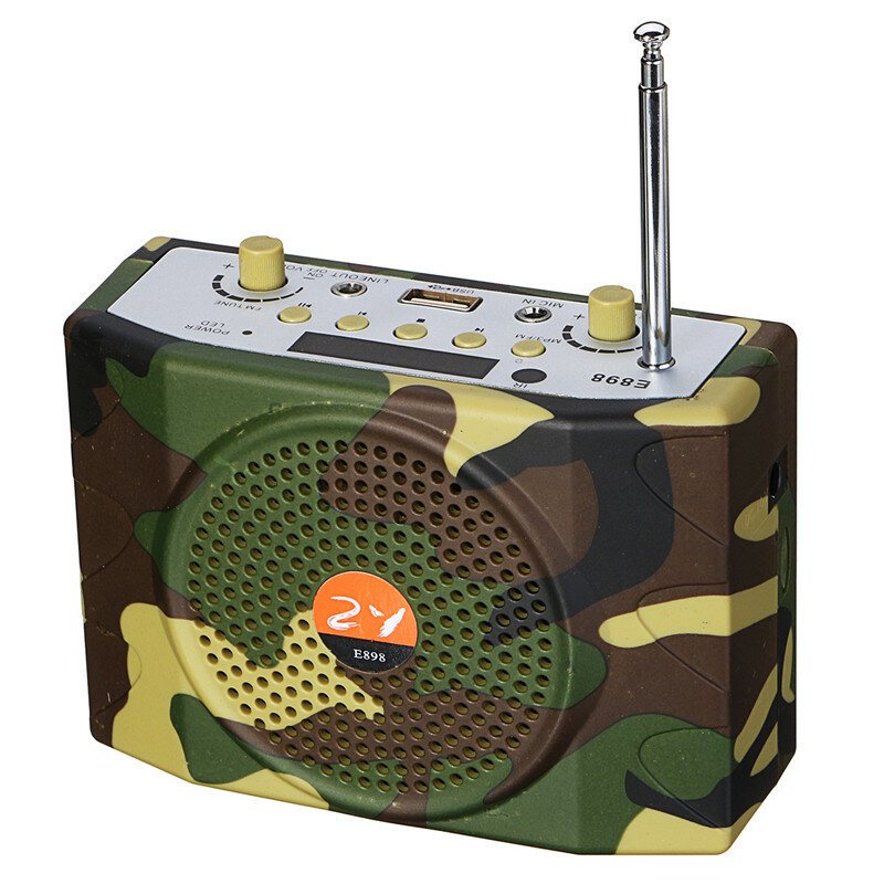 38w Fjärrkontroll Kamouflage Elektrisk Jakt Decoy Speaker Mp3 Kit Calls Electronic Bird Caller