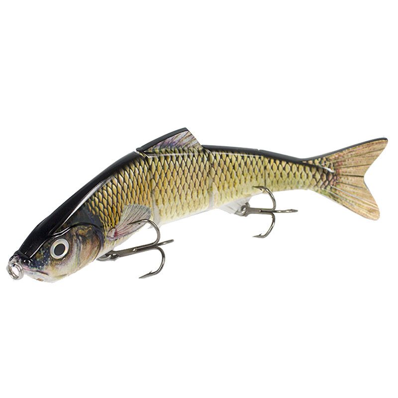 4 Segment Hårda Crankbaits Lure Stort Havsfiske Nedsänkt S Swim Posture Bait 25.5cm 135g