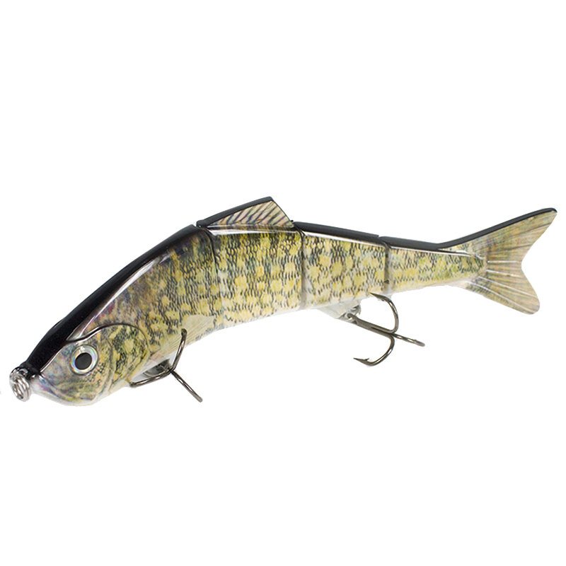 4 Segment Hårda Crankbaits Lure Stort Havsfiske Nedsänkt S Swim Posture Bait 25.5cm 135g