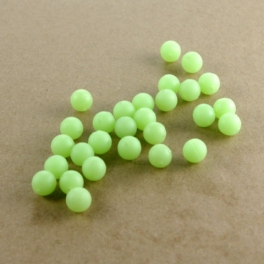 8mm Fluorescerande Silikon Luminous Bead Fishing Lure Beads Mjukt Bete