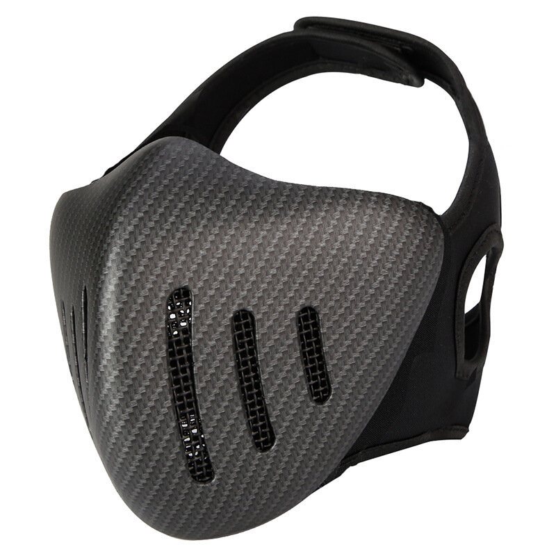 Action Union Mk036 Tpu Taktisk Mask Utomhus Jakt Cykling Sportmasker Med Huvudskydd-kamouflage