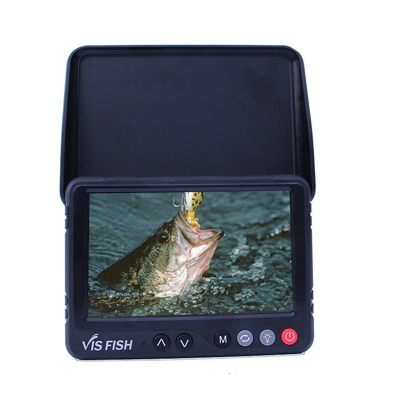 Ahd Fishing Finder 5 Tums Skärm 220° Night Vision Infraröd Undervattenskamera 30m Line Ice Sea River Lake Fiskeredskap