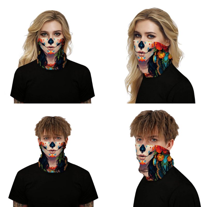 Basic Unisex Multifunktion Polyester Digitaltryckt Huvudduk Vindtät Dammtät Nackskydd Ansiktsmask Fiske Cykling Solskyddsmedel