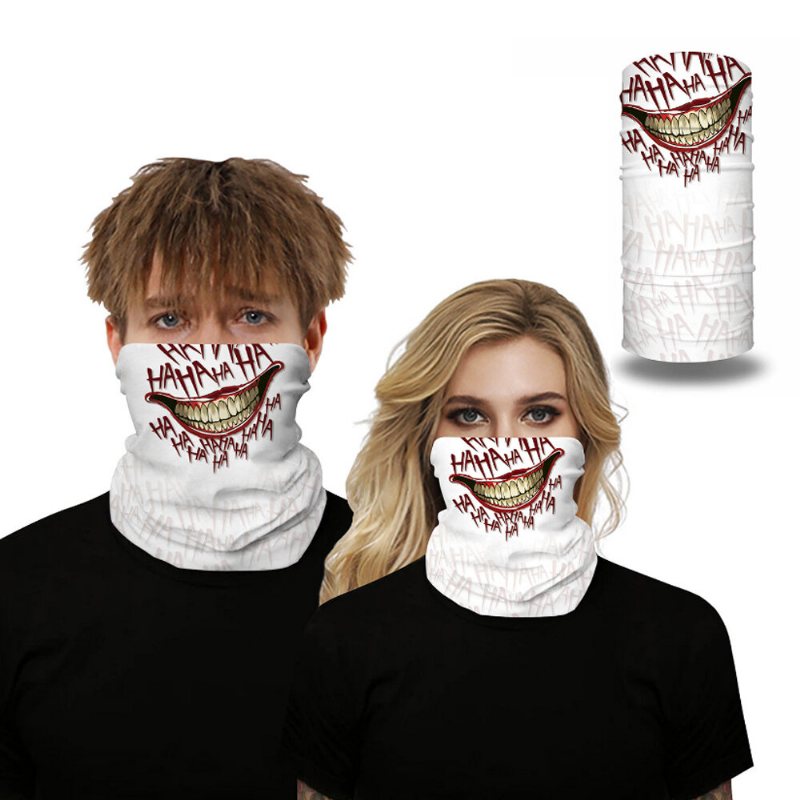 Basic Unisex Multifunktion Polyester Digitaltryckt Huvudduk Vindtät Dammtät Nackskydd Ansiktsmask Fiske Cykling Solskyddsmedel