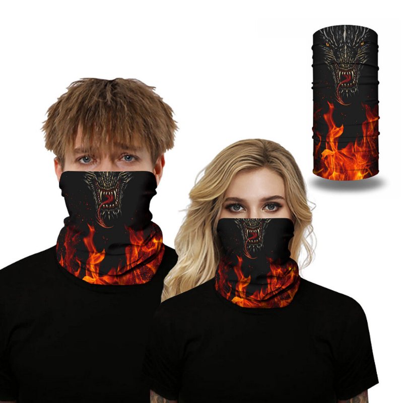 Basic Unisex Multifunktion Polyester Digitaltryckt Huvudduk Vindtät Dammtät Nackskydd Ansiktsmask Fiske Cykling Solskyddsmedel