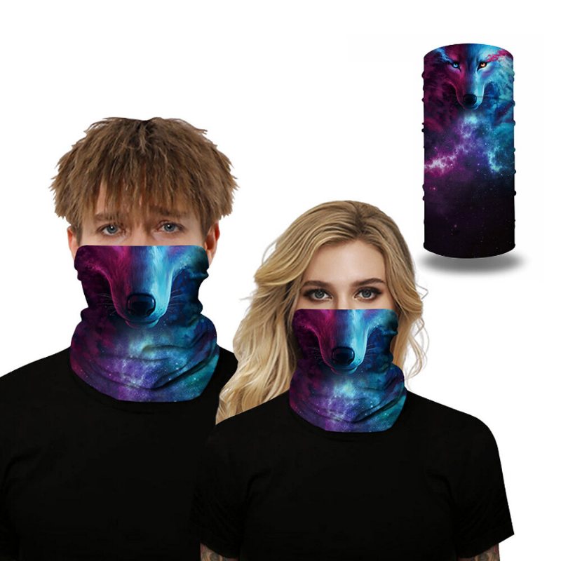 Basic Unisex Multifunktion Polyester Digitaltryckt Huvudduk Vindtät Dammtät Nackskydd Ansiktsmask Fiske Cykling Solskyddsmedel