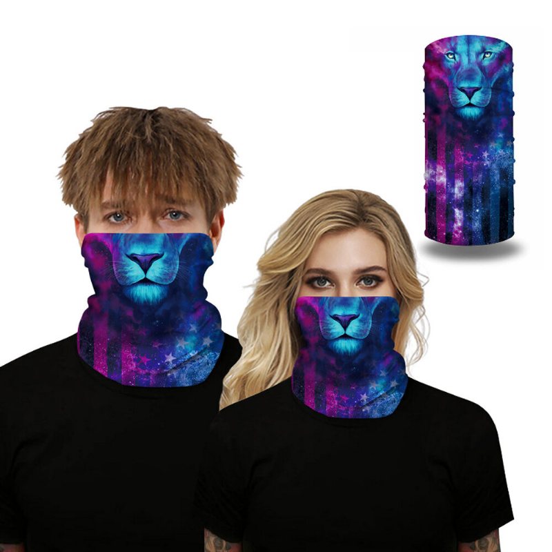 Basic Unisex Multifunktion Polyester Digitaltryckt Huvudduk Vindtät Dammtät Nackskydd Ansiktsmask Fiske Cykling Solskyddsmedel