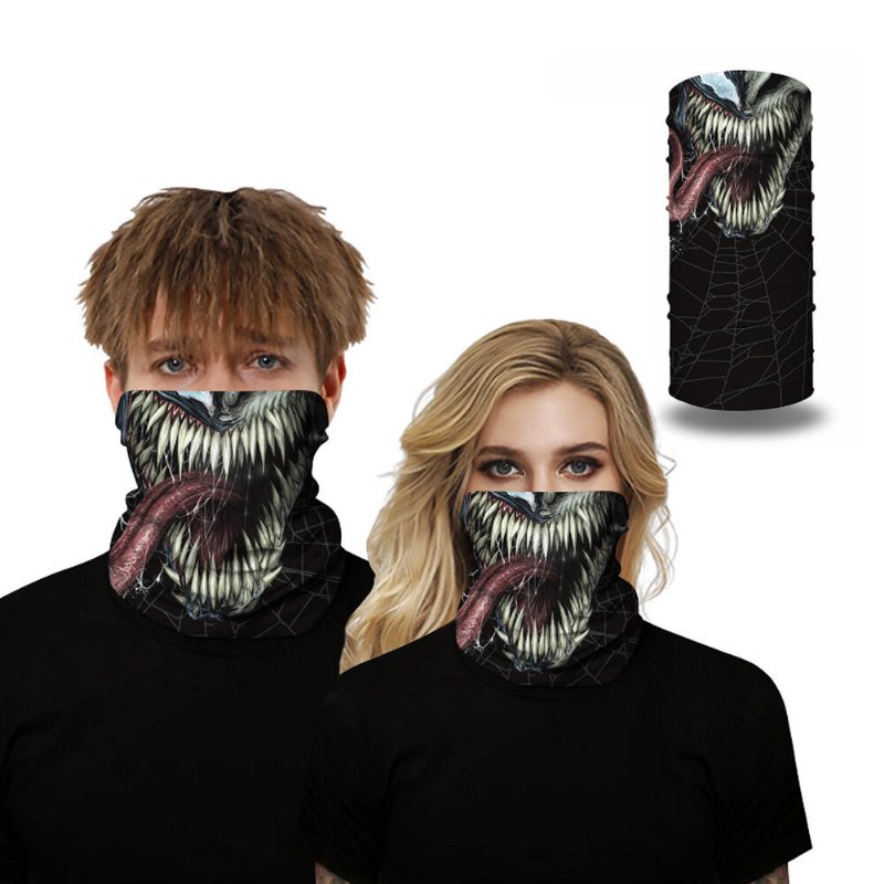 Basic Unisex Multifunktion Polyester Digitaltryckt Huvudduk Vindtät Dammtät Nackskydd Ansiktsmask Fiske Cykling Solskyddsmedel