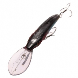 Bass Fiskedrag Dykning Crankbaits Minnow Treble Krokar Beten 15.5cm