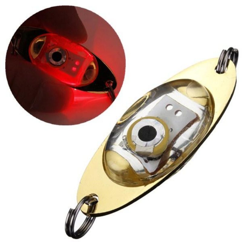 Bl-01 Led Light Bait Djup Drop Under Water Blinkande Lampa Metall