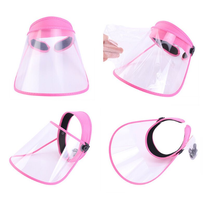 Elbil Regnjacka Med Regnmössa Män Och Kvinnor Utomhus Cykelhjälm Transparent Hatt Fiske Vandring Anti-dimma Fisherman Bucket Hat