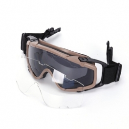 Fma Tactical Windproof Goggles Utomhus Dammtäta Skyddsglasögon Militärhjälm Glasögon Ögonskydd Oculos