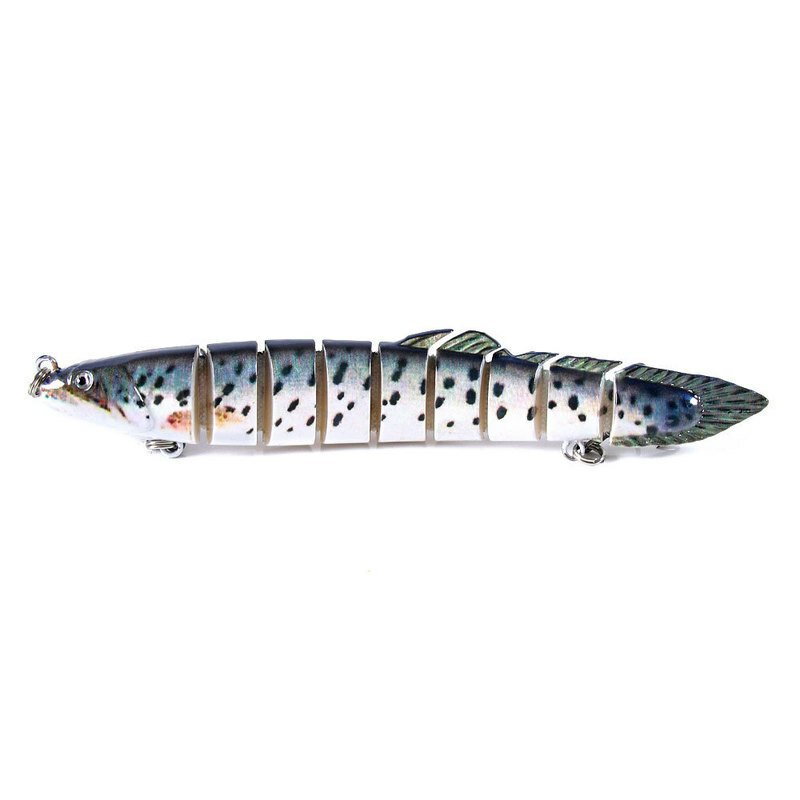 Hengjia 14cm 21.4g Hård Multi Jointed Lure Fiskebete Fiskedrag