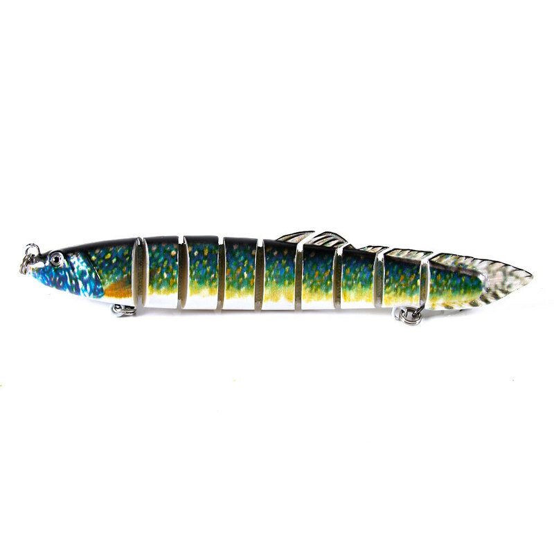 Hengjia 14cm 21.4g Hård Multi Jointed Lure Fiskebete Fiskedrag