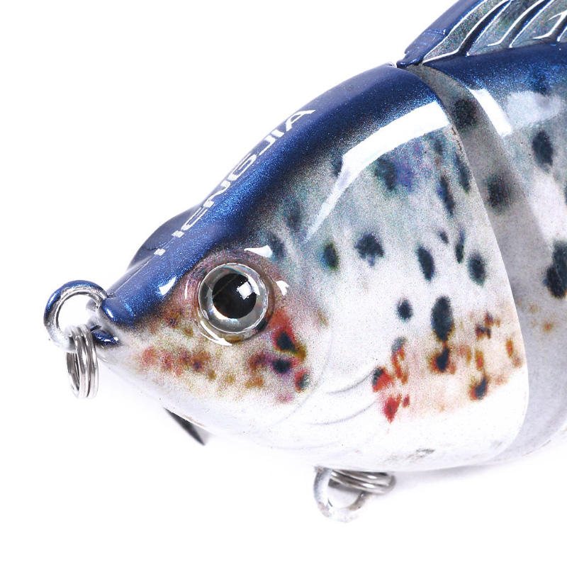 Hengjia Jm044 9.5 cm 22g Hård Flerfogad Bete Fiskebete Fiske Lure Fiskeverktyg