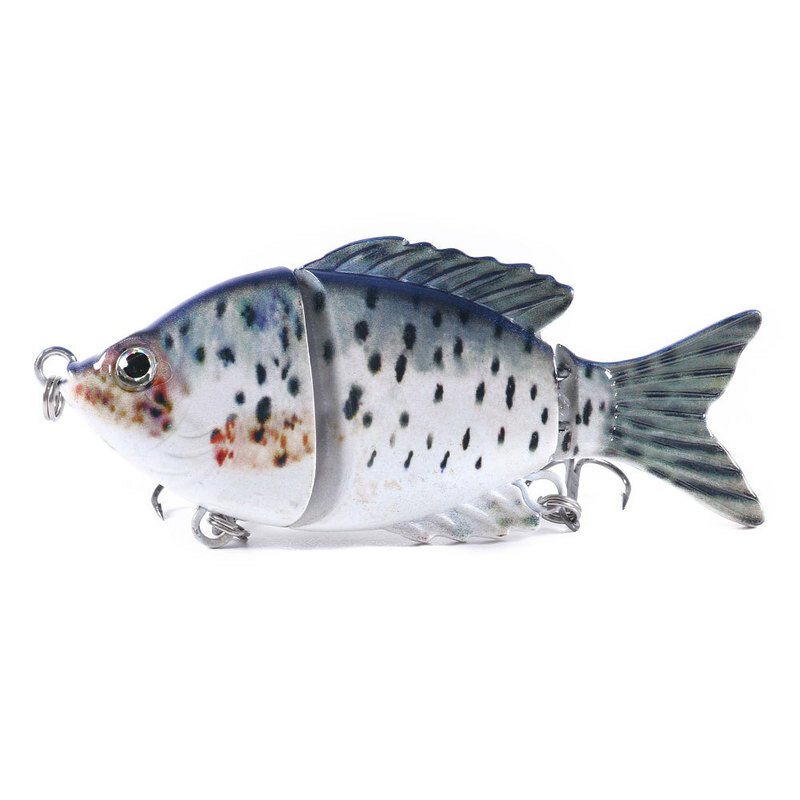 Hengjia Jm044 9.5 cm 22g Hård Flerfogad Bete Fiskebete Fiske Lure Fiskeverktyg