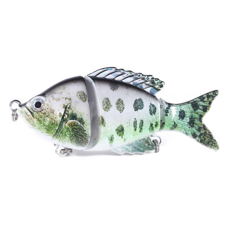 Hengjia Jm044 9.5 cm 22g Hård Flerfogad Bete Fiskebete Fiske Lure Fiskeverktyg