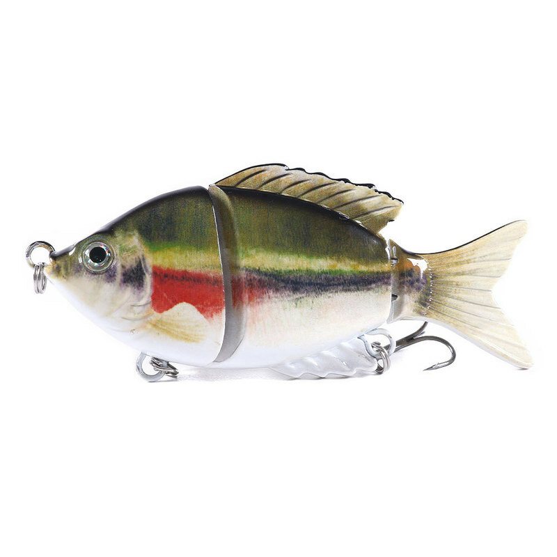 Hengjia Jm044 9.5 cm 22g Hård Flerfogad Bete Fiskebete Fiske Lure Fiskeverktyg