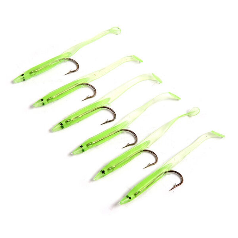 Leo 4 Till 10 St Luminous Fishing Lure Age Silica Gel Carbon Krokar Nattljus Fiskeredskap