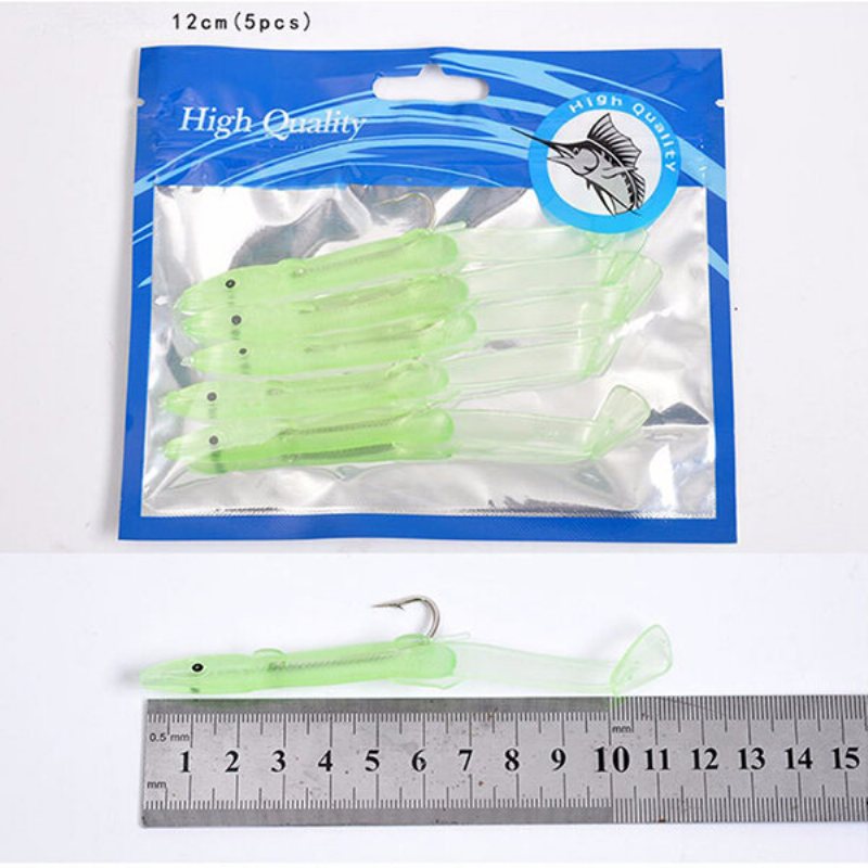 Leo 4 Till 10 St Luminous Fishing Lure Age Silica Gel Carbon Krokar Nattljus Fiskeredskap