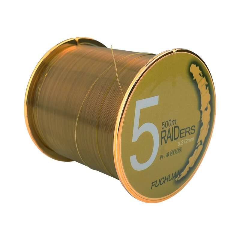 Linnhue 500m 10-42lb Nylon Fiskelina Long Shot Slitstark Monofilament Japansk Importerad Råsilke Sötvattensfiske Tillbehör För Karp 3 Färg