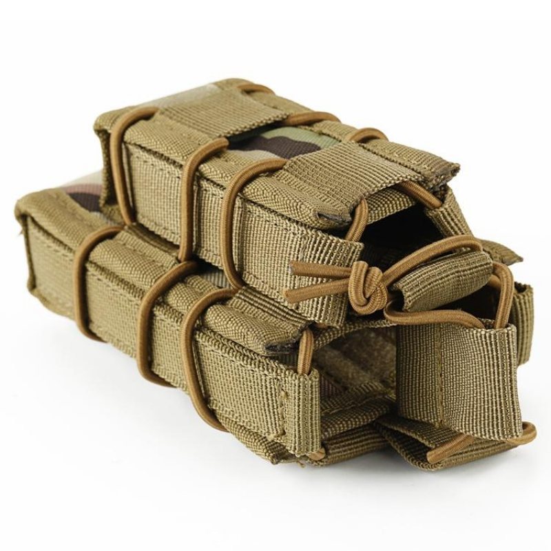 Molle Nylon Open Top Dubbeldäckare Fiskeväska