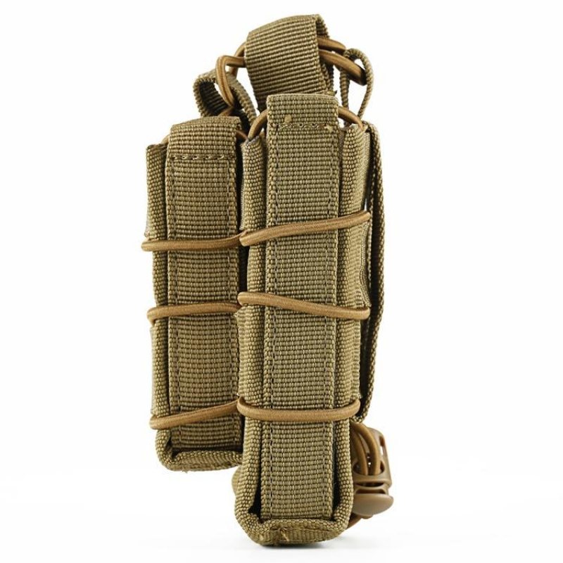 Molle Nylon Open Top Dubbeldäckare Fiskeväska