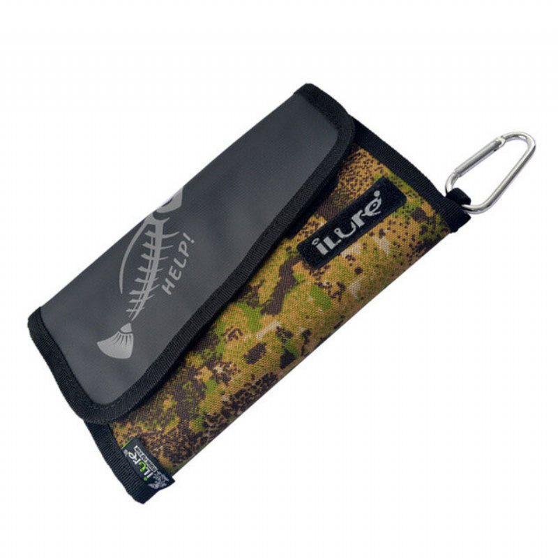 Multi Fishing Lure Bag Pvc Fiskebete Krok Förvaringsväska 6 Transparent Påse 2 Dragkedja Fiskeredskap